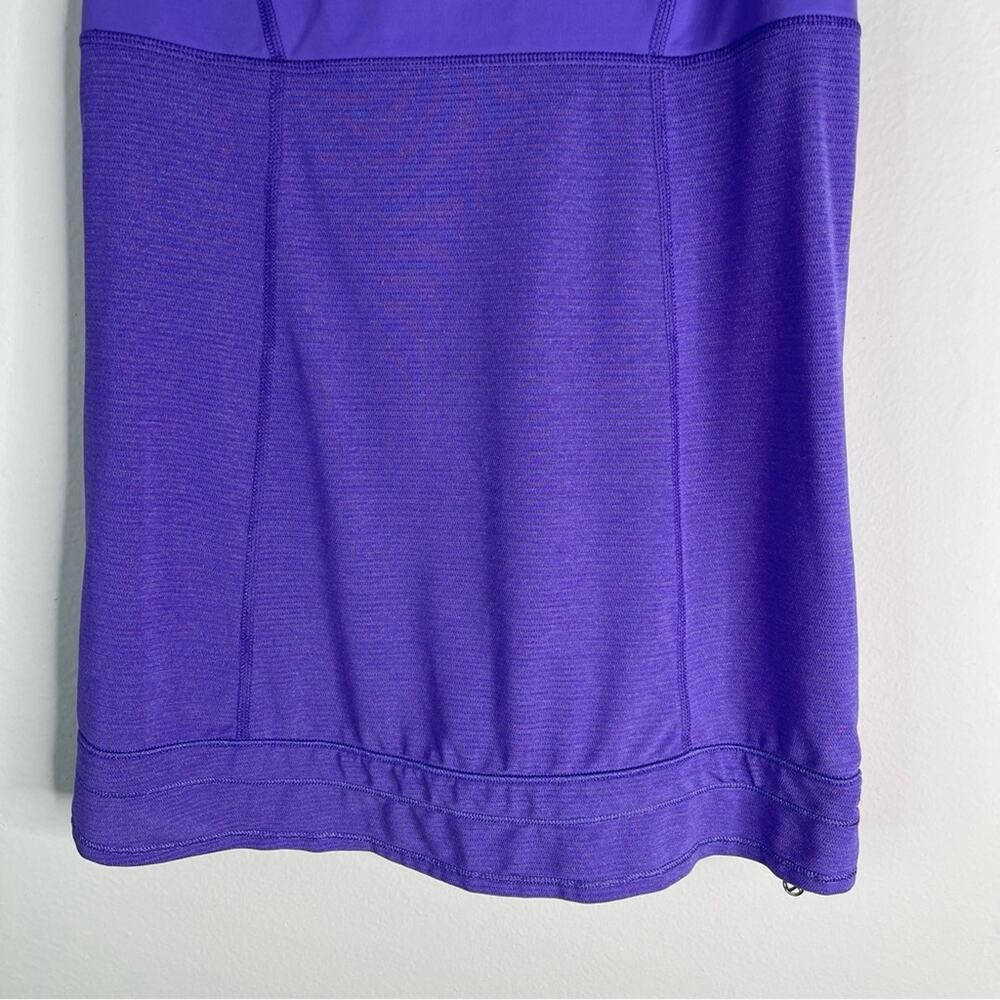 Lululemon purple Ra Ta Ta topper cinch athletic activewear tank top 6 - Picture 3 of 9